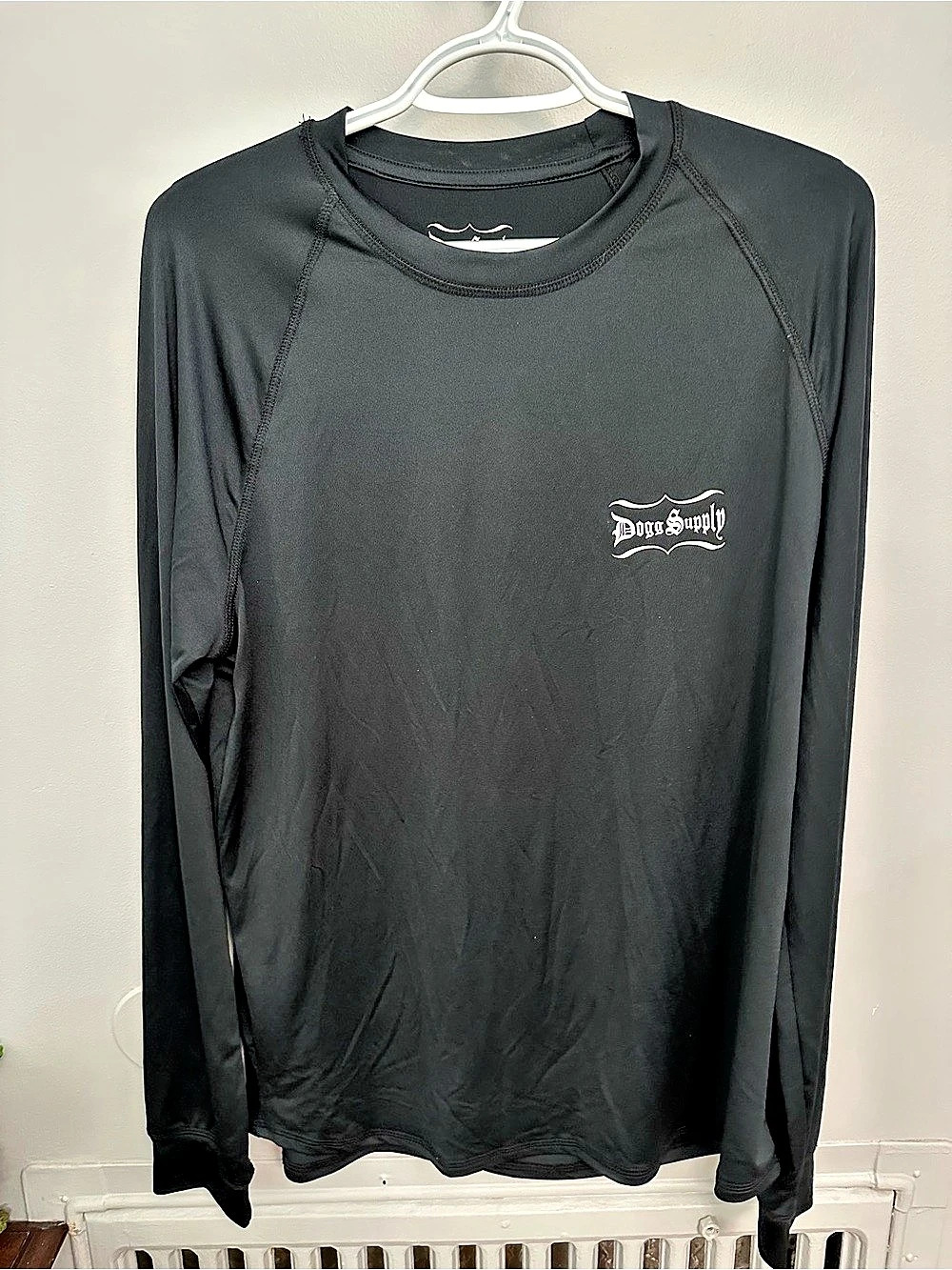 Dogg Supply by Snoop Dogg Black Long Sleeve Shirt Size Medium